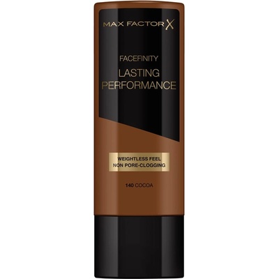 MAX Factor Facefinity Lasting Performance течен фон дьо тен за дълготраен ефект цвят 140 Cocoa 35ml