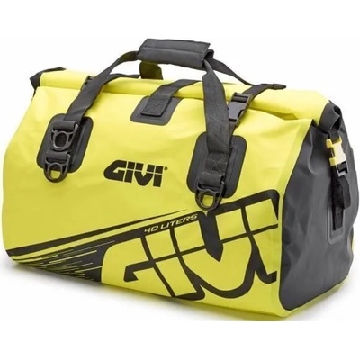Givi EA115FL Waterproof Cylinder Seat Bag 40L Neon Yellow