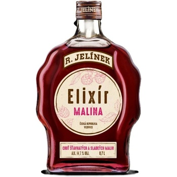 Elixír z malín 14,7% 0,7 l (čistá fľaša)