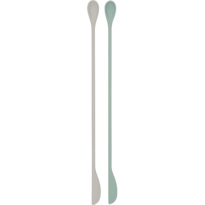 Kikkaboo Сет лъжици за разбъркване 2 бр Platinum Silicone (31302050011)