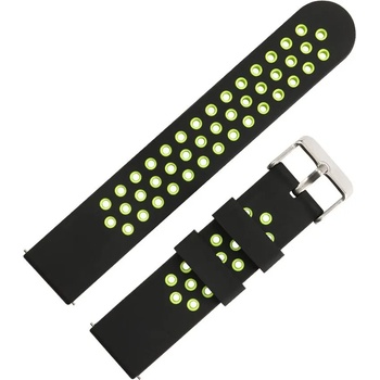 Image 1 of 20 мм силиконова каишка, зелена