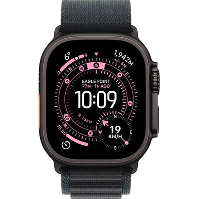 Apple Watch Ultra 3 49mm čierny titán s čiernym alpským ťahom M MFOV4QC/A