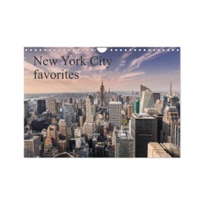 New York City favorites / UK-Version Wall DIN A4 landscape , CALVENDO 12 Month Wall 2026