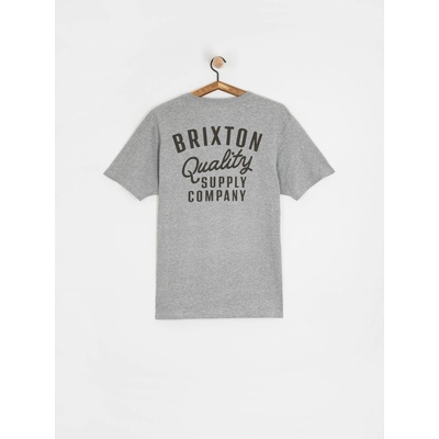 Brixton Hubal Tlrt heather grey
