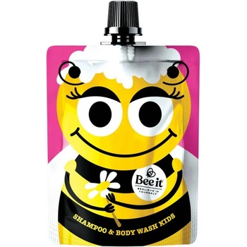 Bee it Kids Шампоан и душ гел 2 в 1, за момиче, 250 ml