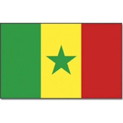 Vlajka Senegal 30 x 45 cm na tyčke