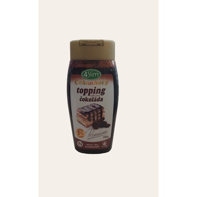 4Slim Čakankový topping čokoláda 330 g