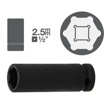 Image 1 of BGS technic Дълги ударни вложки 1/2" - от 10.80лв