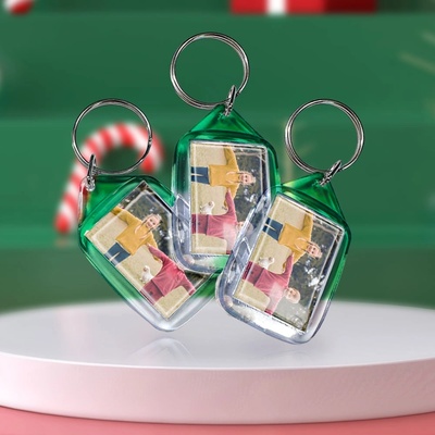 Art gift Пластмасов ключодържател със снимка - 3 броя в комплект