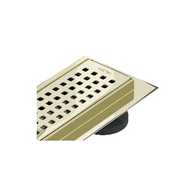 Mexen Flat 360° M08 въртящ се линеен сифон 100 см, златист - 1525100-40 (1525100-40)