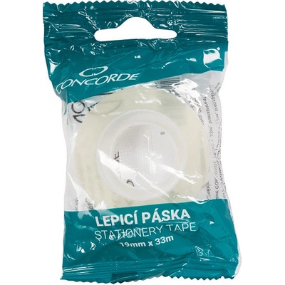 Concorde páska lepicí 19 mm x 33 m, průhledná