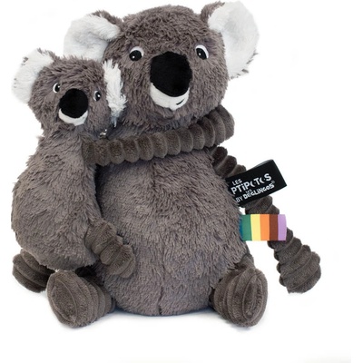 Les Deglingos koala Maminka a miminko Šedá – Hledejceny.cz