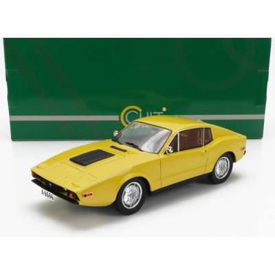CULT SCALE MODELS SAAB SONNET III COUPE 1972 YELLOW 1:18