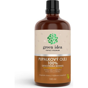 Green idea Pupalkový olej 100% 100 ml