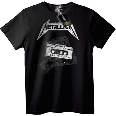 NOONEBRAND Тениска Metallica 1982 Касета - 2XL, White