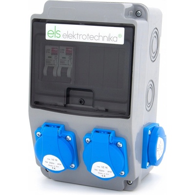 Rozvaděč ELS Elektrotechnika 230 V IP44 63 A – Hledejceny.cz