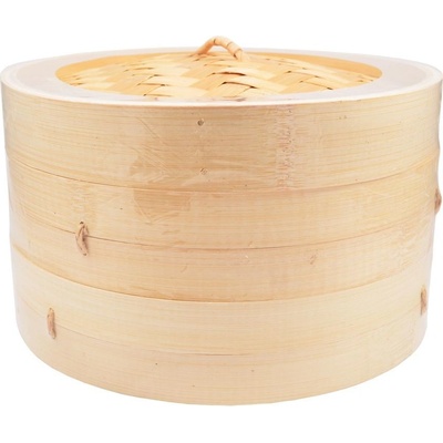Bambusový pařák průměr 25 cm (dva díly + poklička) – Zboží Dáma