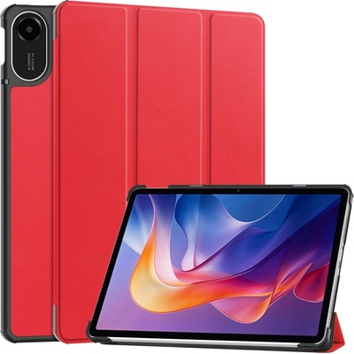 Vsetkonamobil 113648 LEATHER Zaklápací kryt pre Xiaomi Redmi Pad 2 červený