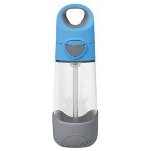 b.box Tritan water bottle 450 ml, Blue Slate, b. box