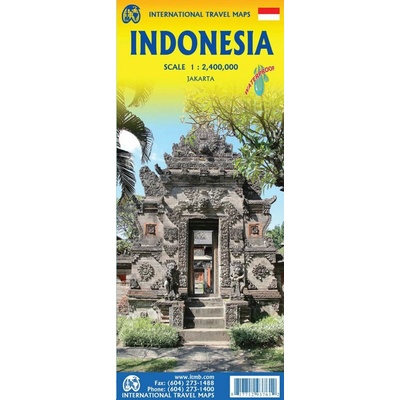 mapa Indonesia 1:2,4 mil. ITM
