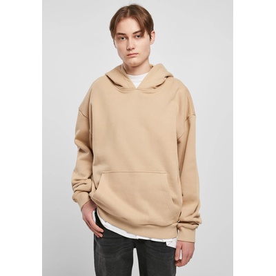 Urban Classics Мъжки суичър с качулка в бежов цвят Urban Classics Hoody unionbeigeUB-TB4925-03738 - Бежов, размер 4XL