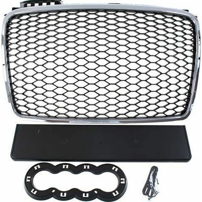 MTuning_F Grill Audi A4 B7 RS-Style Chrome-Black (04-08)