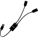 i-tec USB-A кабелен хъб 2 порта (U3CBLHUB2A)