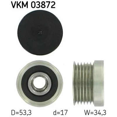 Předstihová spojka SKF VKM 03872