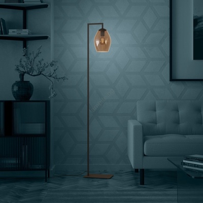 EGLO 390255 - Лампион ESTANYS 1xE27/40W/230V кафяв (EG390255)