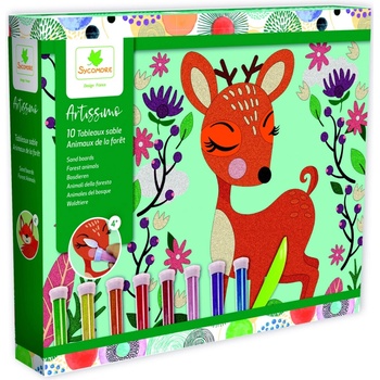 D´arpeje ARTISSIMO pieskovanie glitrové Lesné zvieratá