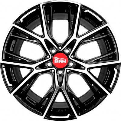 MAM B4 8,5x19 5x120 ET40 black polished | Zboží Auto