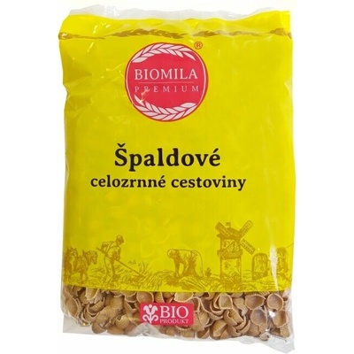 Biomila Špaldové celozrnné mušličky 400 g