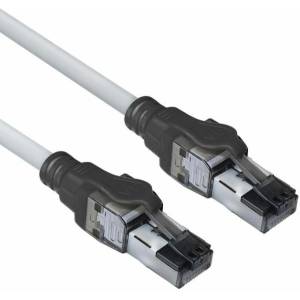ACT Мрежов пач кабел ACT S-FTP, CAT6A IDC 4PPoe-PoE++100W LZSH, 3.0 m (IM8600-IB8600)