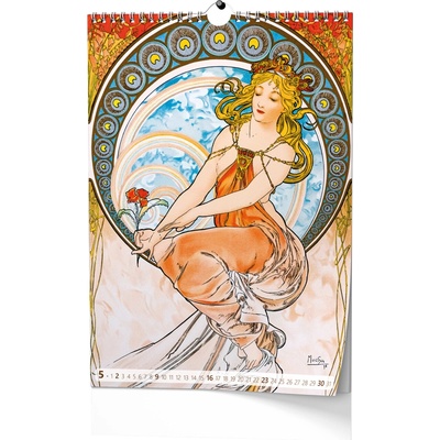 Alfons Mucha nástěnný 2027