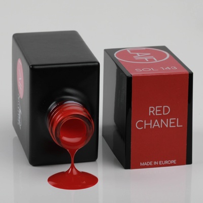 Laif gel lak červený SOL 143 Red Chanel 10 ml