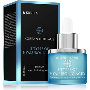 KORIKA Korean Heritage 8 Types of Hyaluronic Acid Premium Super Hydrating Serum хидратиращ серум за лице с 8 вида хиалуронова киселина 30ml