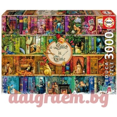 Educa Пъзел educa 19946 - 3000 части - Шев във времето (edu19946)