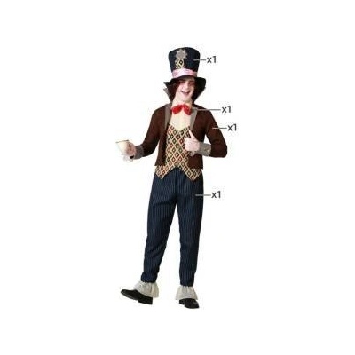 BigBuy Carnival Маскировъчен костюм за възрастни Жена луд шапкар Размер M/L c8f84b