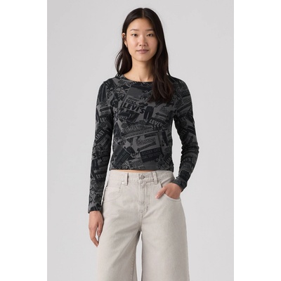 LEVI'S Graphic Essential Baby Tee 008A2-0003 sivá