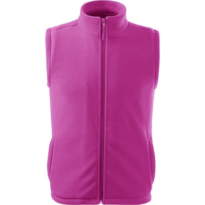 Rimeck next unisex fleece vesta Fuchsia red