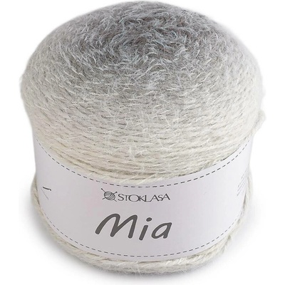 Pletací příze Mia 200 g Varianta: 8 šedá světlá, Balení: 1 ks 62309/162081/289864