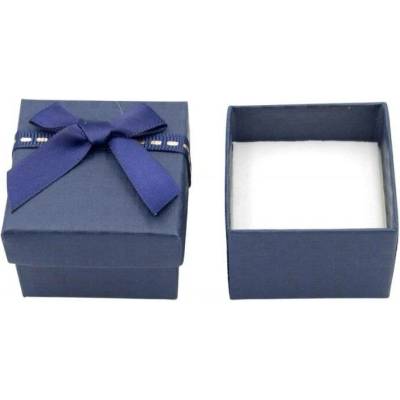 Mareb dárková krabička na šperky 5 x 5 x 3.5 cm navy blue
