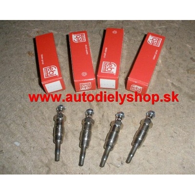 VW GOLF IV 8/97-6/05 žhavič Sada 4ks 1,9TDi / FEBI / 91,7mm