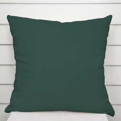 Biante Bavlnená saténová ST-018 Tmavá lesná zelená 45 x 45 cm