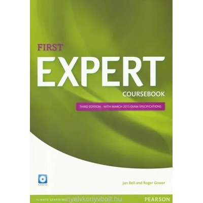 Expert First 3rd Edition Coursebook with CD Pack