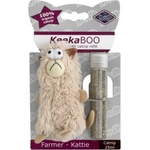 EBI Играчка за котки EBI KeekaBOO Farmer-Kattie - плюшена играчка Коте с котешка трева 9 см - EBI Белгия 402-427583