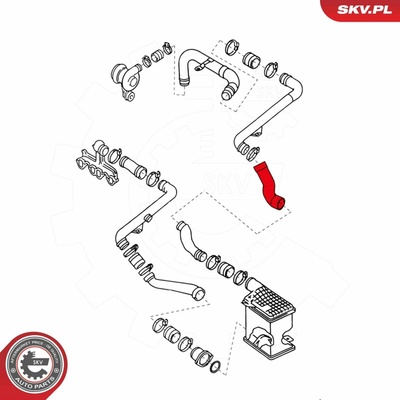 Hadica turba, Hadica plniaceho vzduchu ESEN SKV 24SKV611