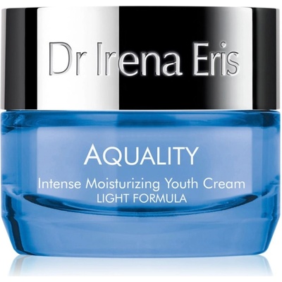 Dr Irena Eris Aquality Intense Moisturizing Youth cream Light Formula intenzivně hydratační krém s omlazujícím účinkem 50 ml