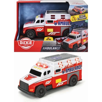 Dickie Ambulance 15 cm se světlem a zvukem