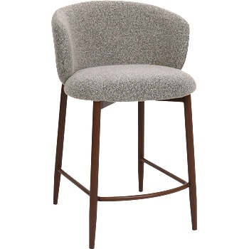 Carmen Бар стол memo - черен -кафяв 170 wal